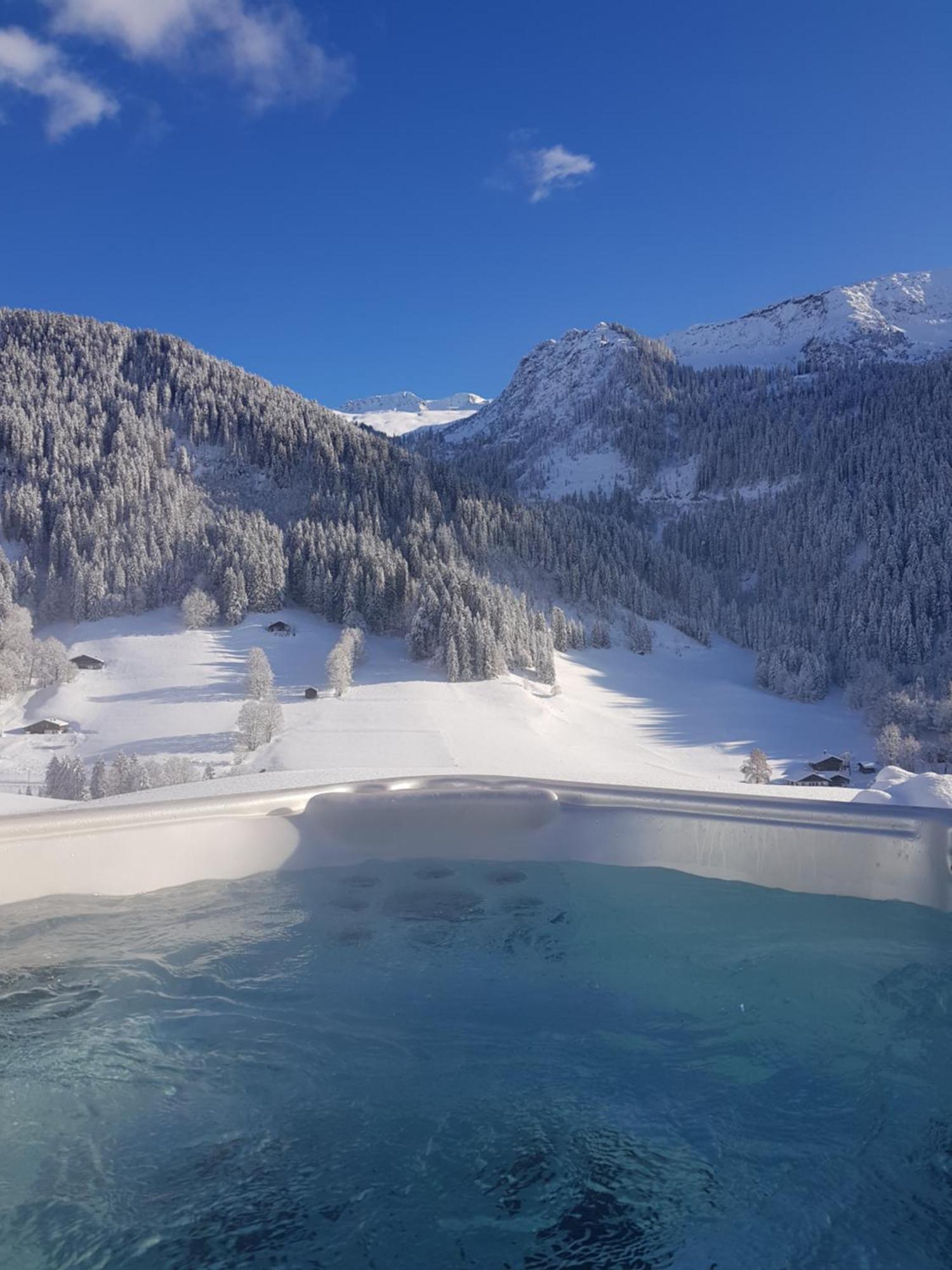 Aux Fermes De La Croix, Maison D'Hotes, Spa Hauteluce Buitenkant foto