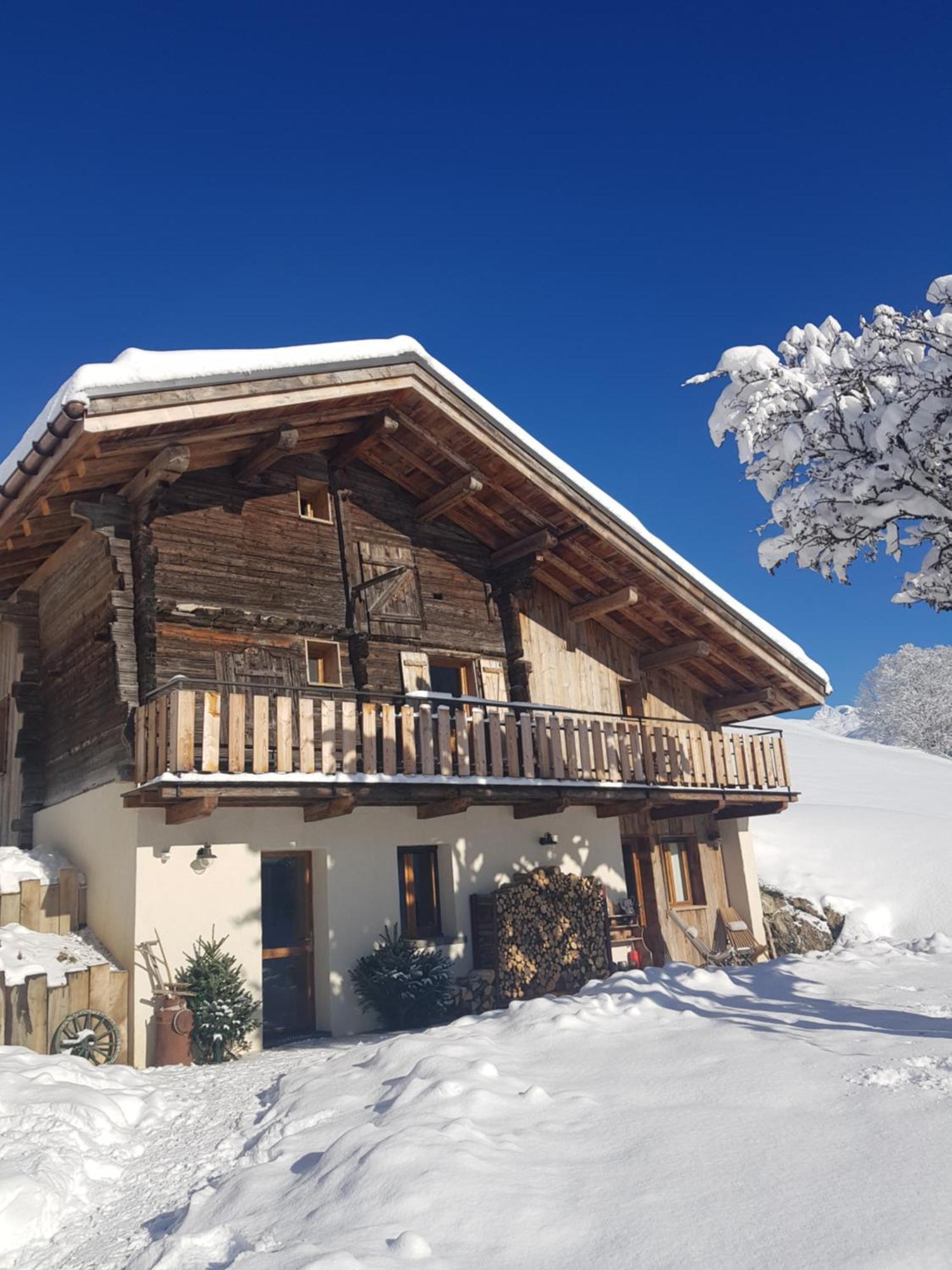 Aux Fermes De La Croix, Maison D'Hotes, Spa Hauteluce Buitenkant foto