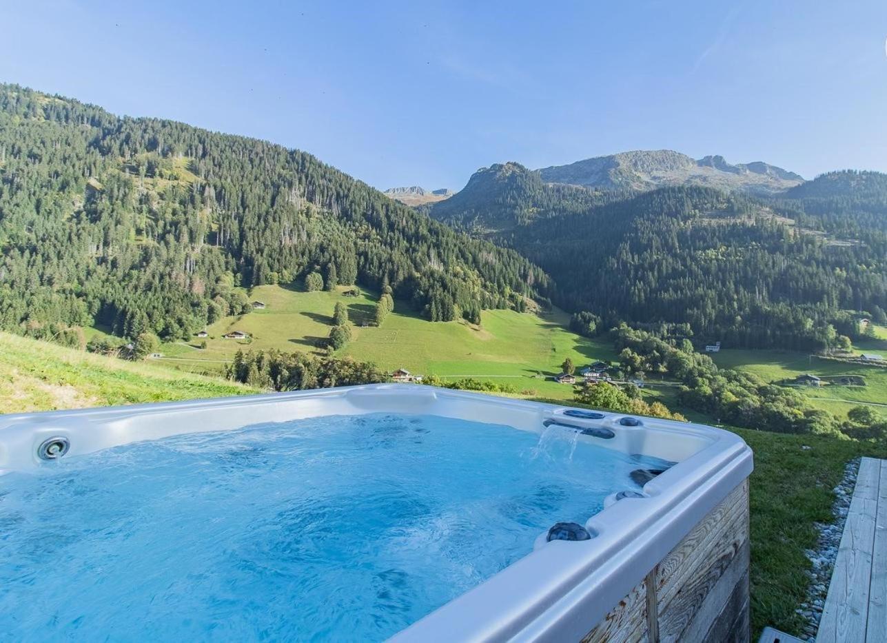 Aux Fermes De La Croix, Maison D'Hotes, Spa Hauteluce Buitenkant foto