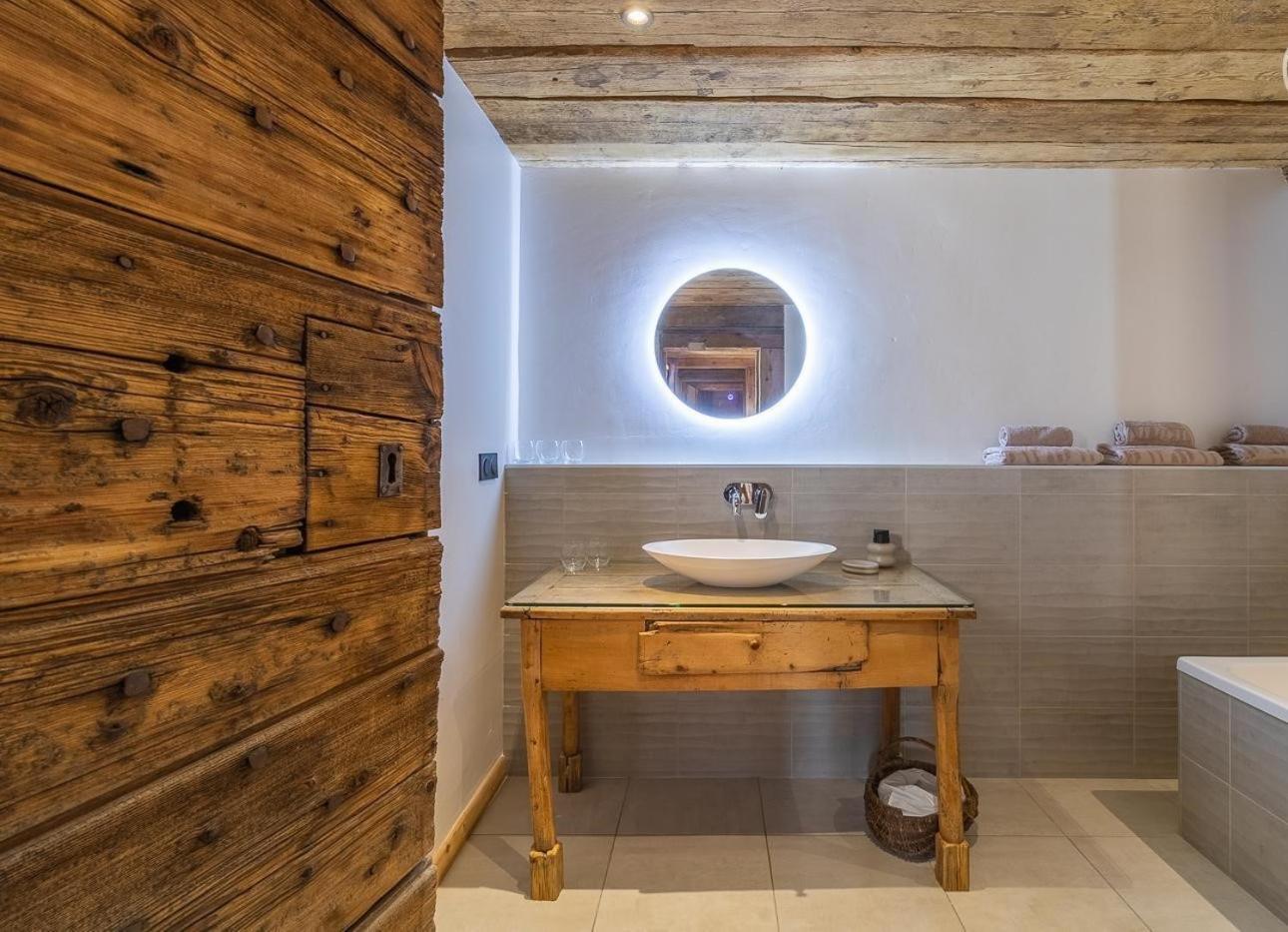 Aux Fermes De La Croix, Maison D'Hotes, Spa Hauteluce Buitenkant foto